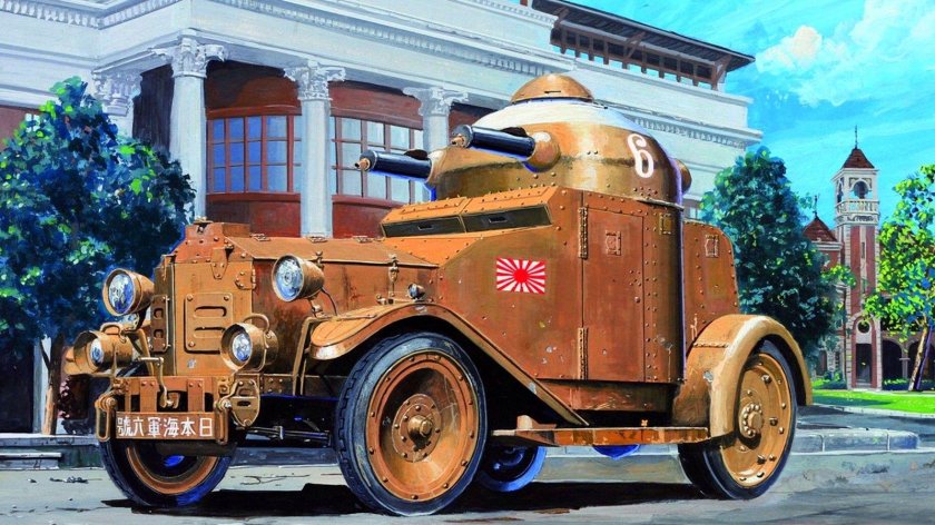 Броневик Виккерс Кросслей