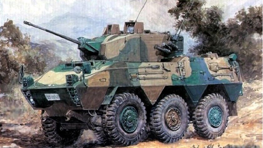 Trumpeter 00327 японский БТР Type