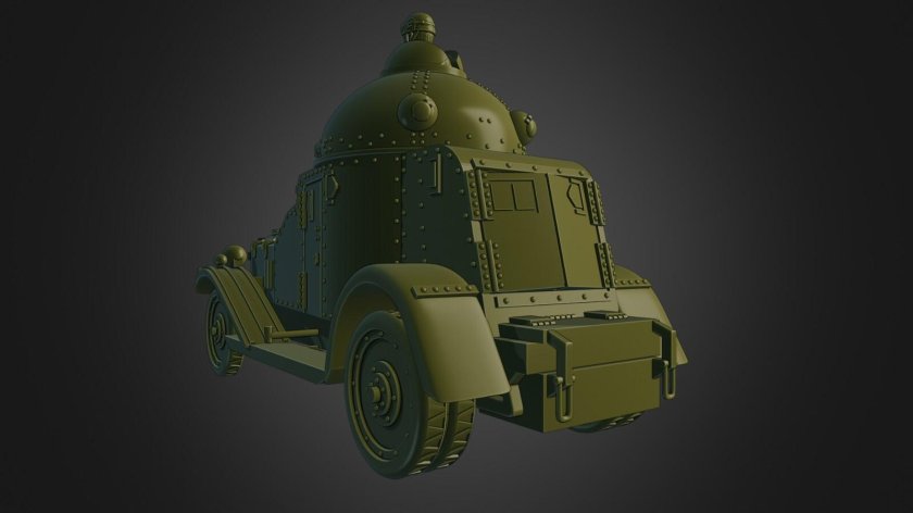 Бронеавтомобиль vickers crossley