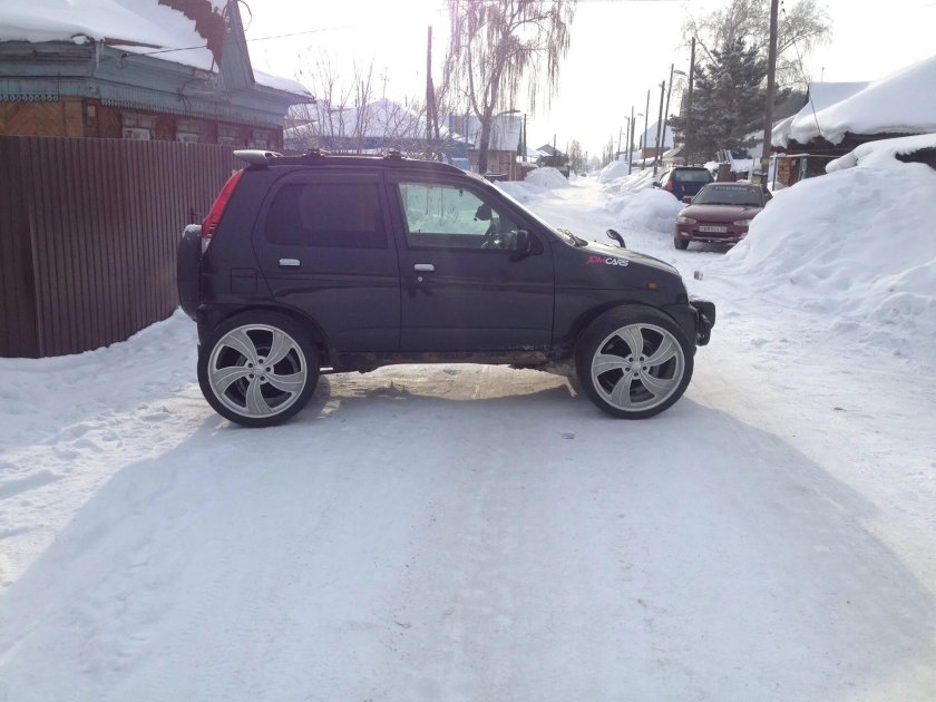 Териос КИД на грязевой резине