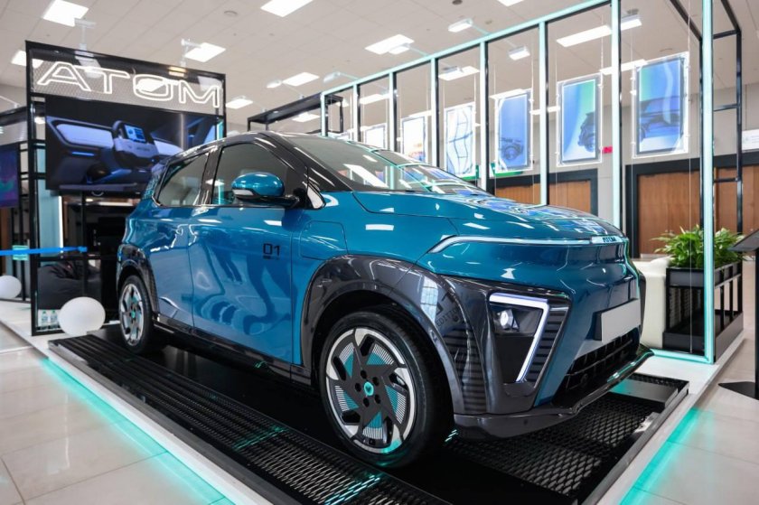 Электромобиль атом Кама
