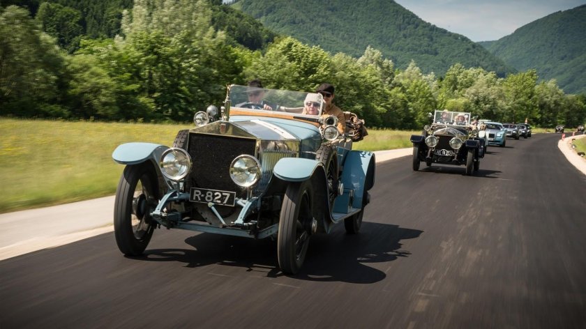 Гоночный Роллс Ройс