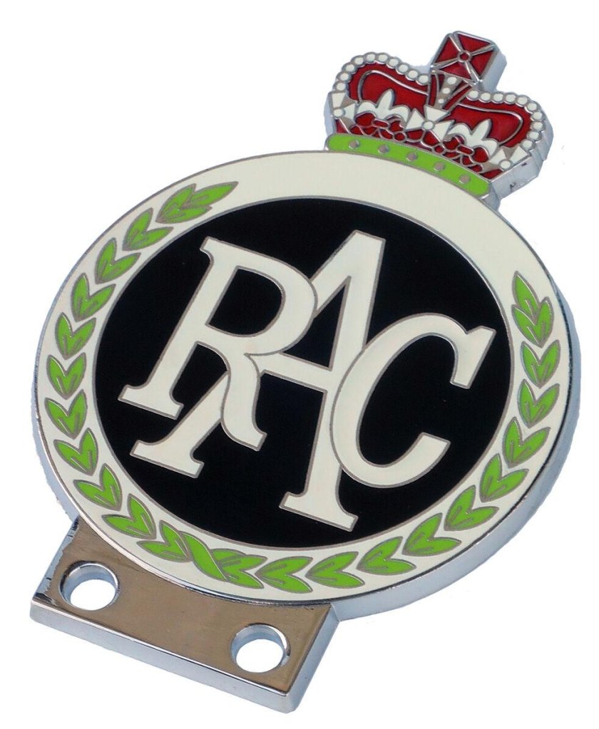 Клубные автомобильные значки RAC