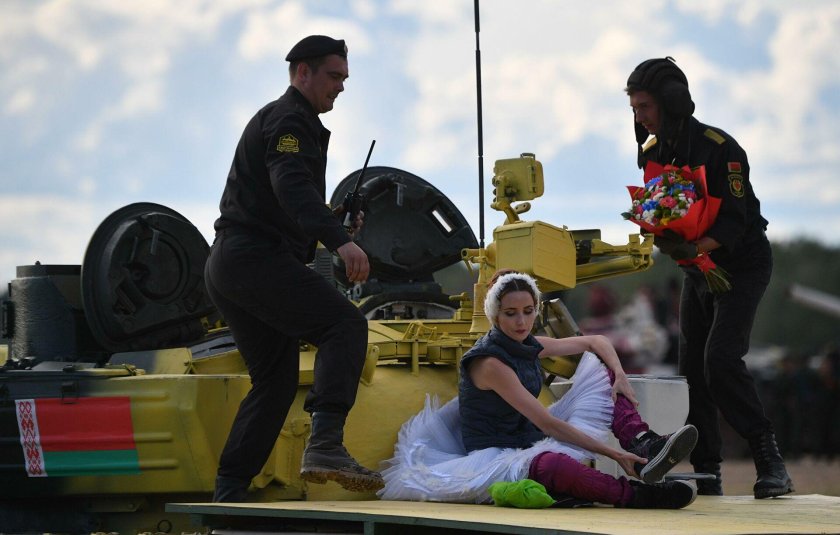 Балет на танке армия 2021