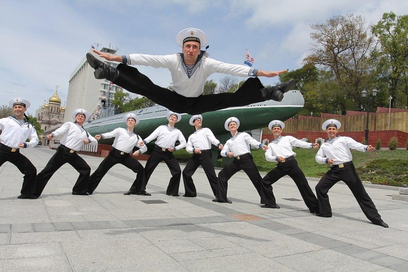 Яблочко ансамбль Черноморского флота