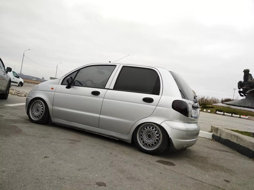Daewoo Matiz stance