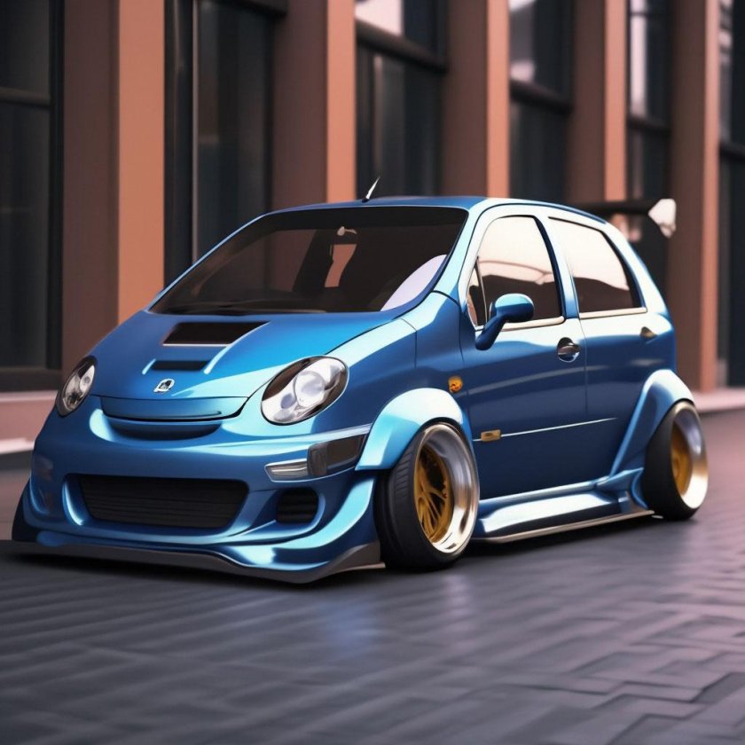Тюнингованный матиз