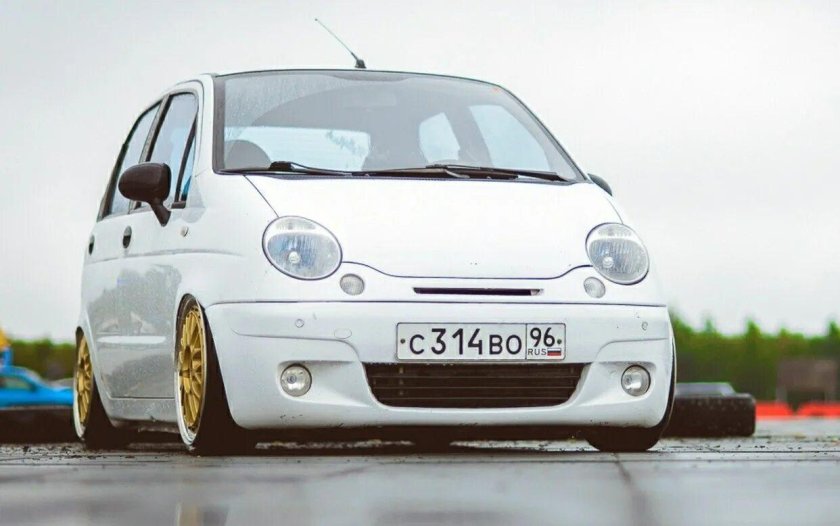 Daewoo Matiz stance