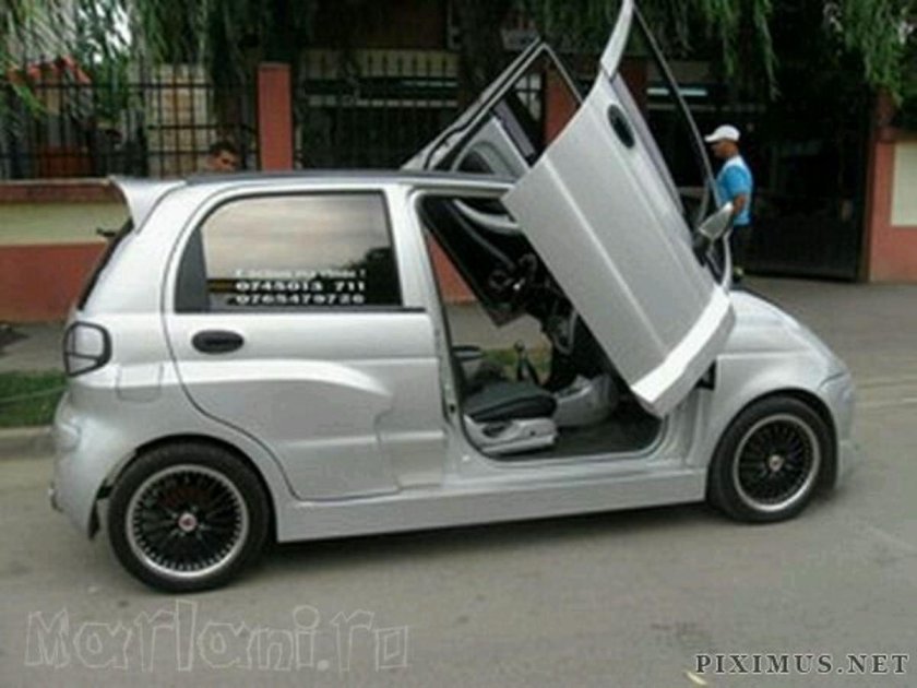 Тюнингованный Daewoo Matiz
