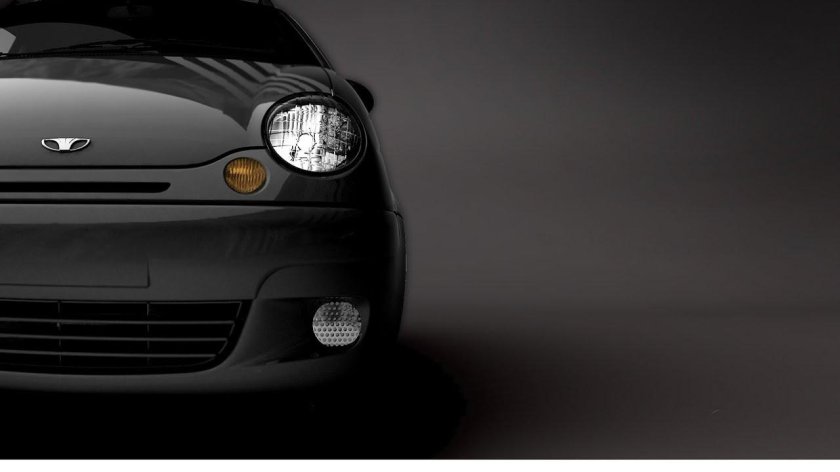 Daewoo Matiz черный