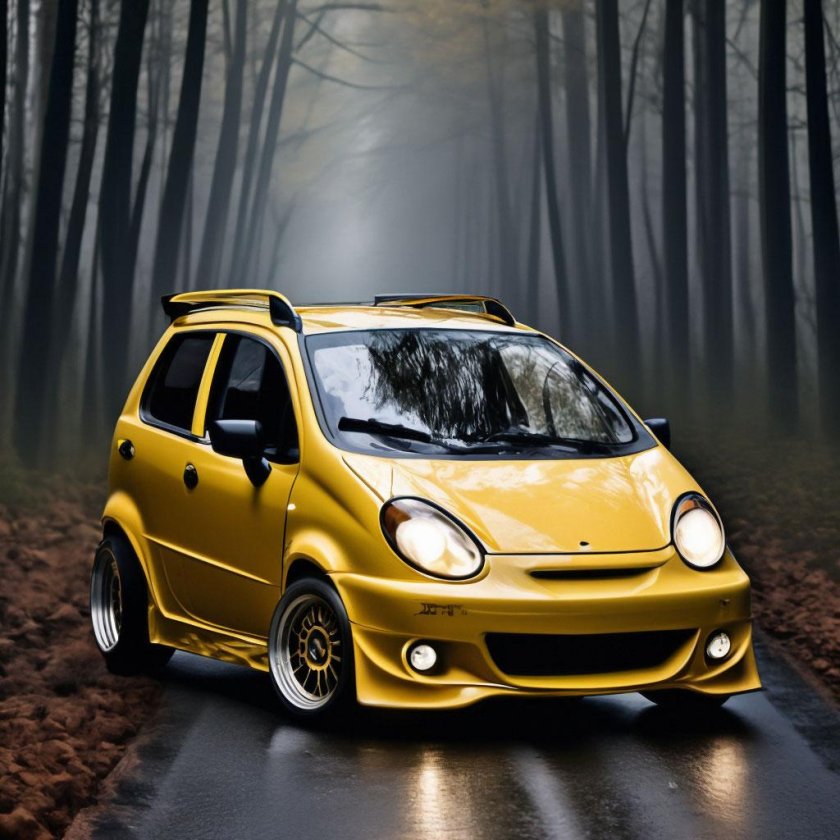 Тюнинг матиз