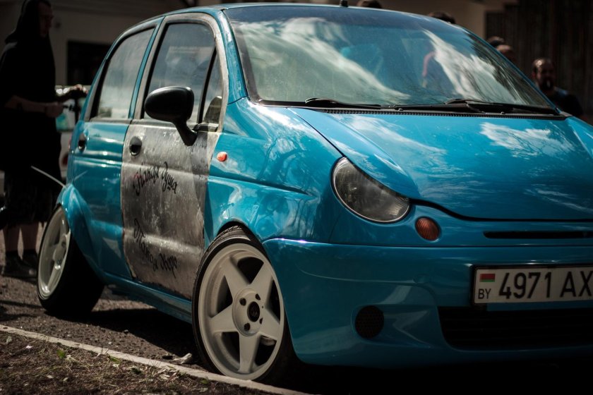 Daewoo Matiz stance