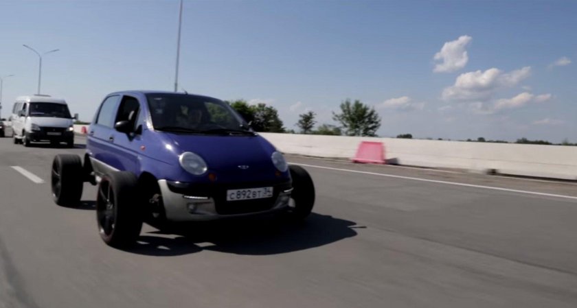 Daewoo Matiz дрифт