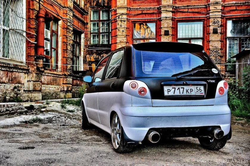 Део Матиз тюнинговпнный