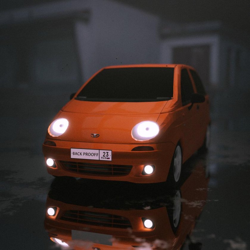 Back prooff Дэу Матиз