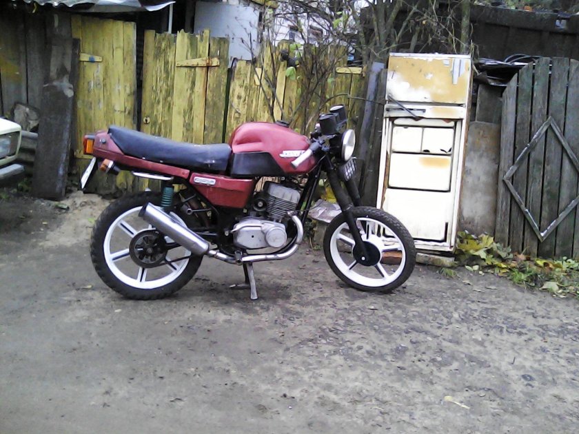 Ява 350 Люкс задранная