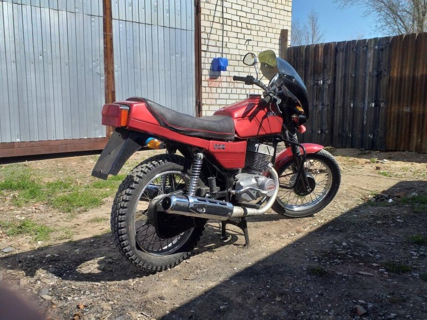 Ява 638 задранная