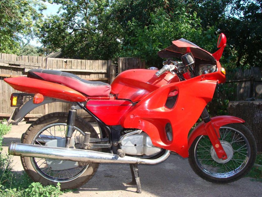 Мотоцикл Ява 350 в обвесах