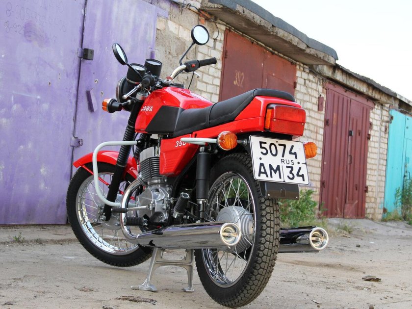 Мотоцикл ява 350 638