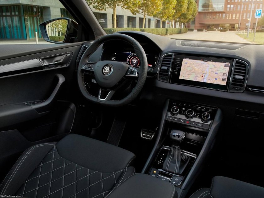 Škoda Karoq салон