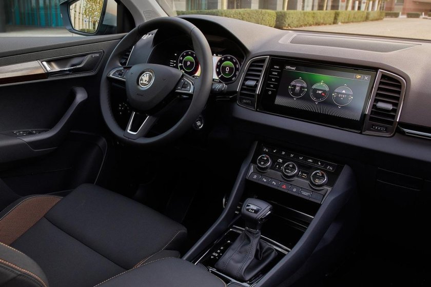 Škoda Karoq салон
