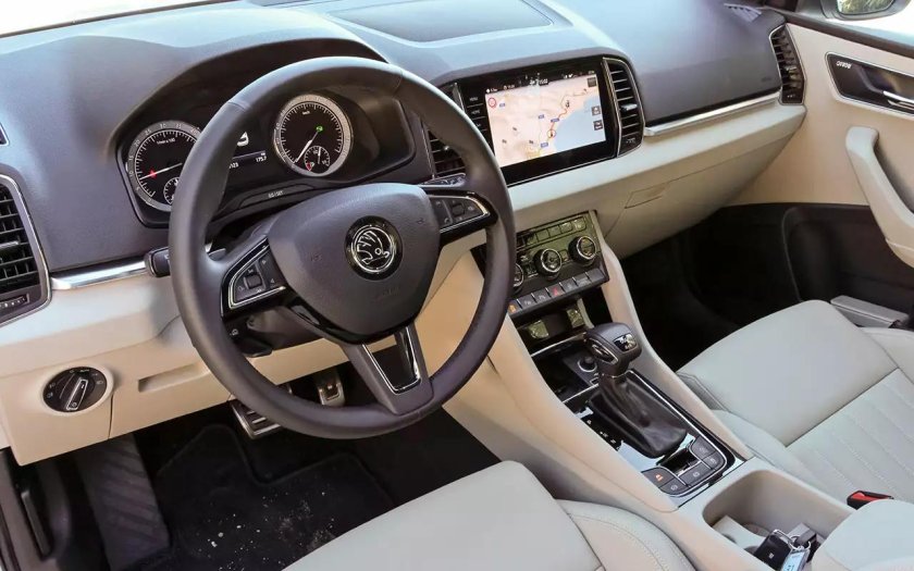 Škoda Karoq салон