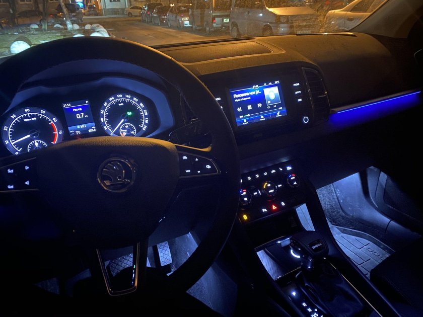 Шкода Кодиак 2021 салон