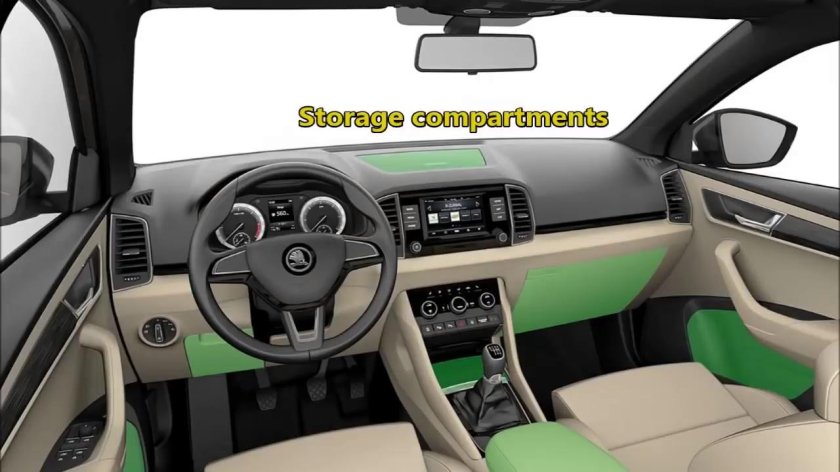 Шкода Карок 2021 салон
