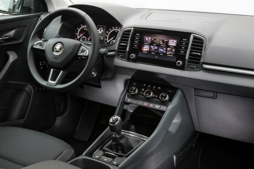 Škoda Karoq салон