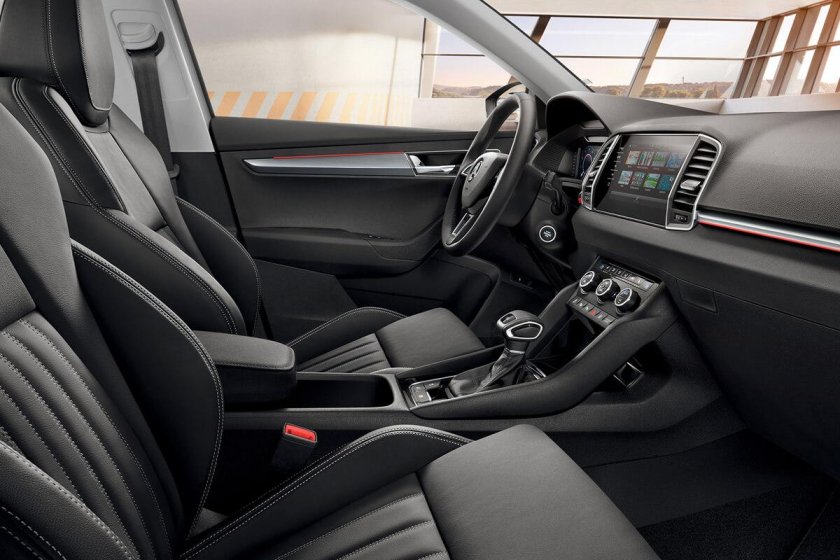 Skoda Karoq 2022 салон