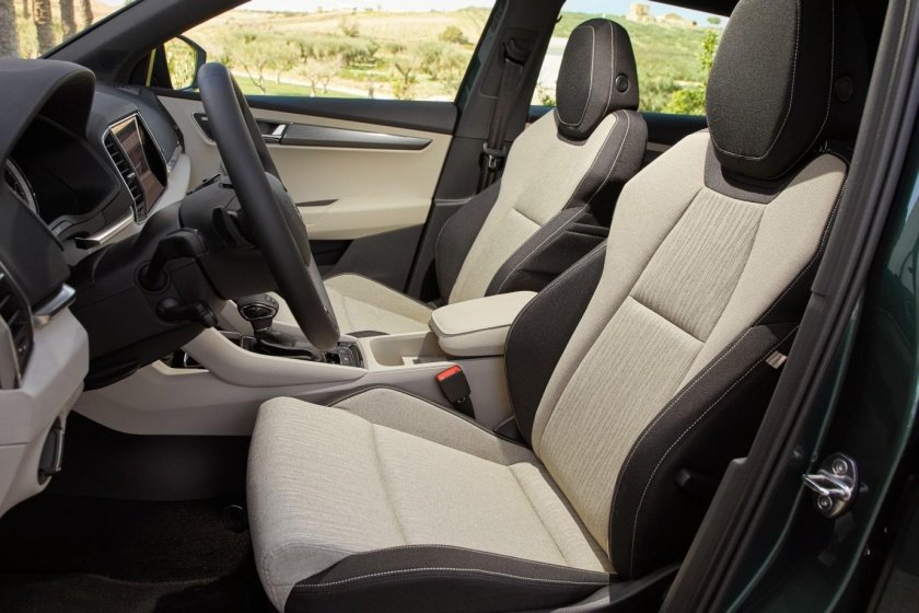 Skoda Karoq Ambition сиденья