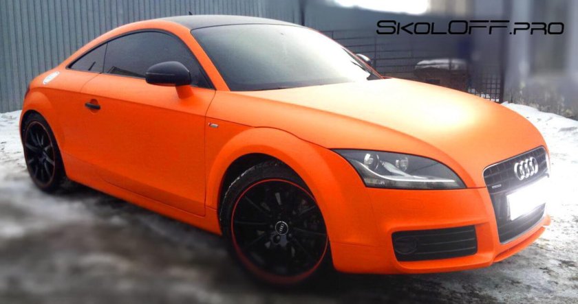 Ауди ТТ матовая