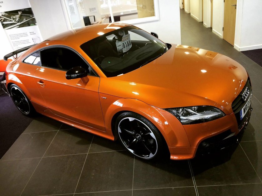 Ауди а6 с5 оранжевый металлик