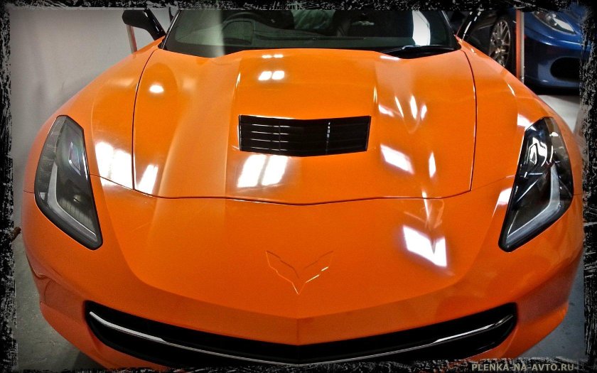 Оранжевый металлик авто