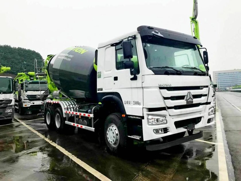 Автобетоносмеситель HOWO zz5327gjbn3847e