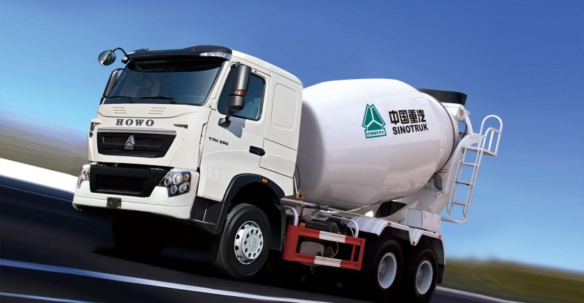 Howo sinotruk миксер