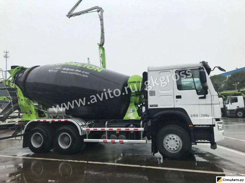 Автобетоносмеситель HOWO zz5327gjbn3847e