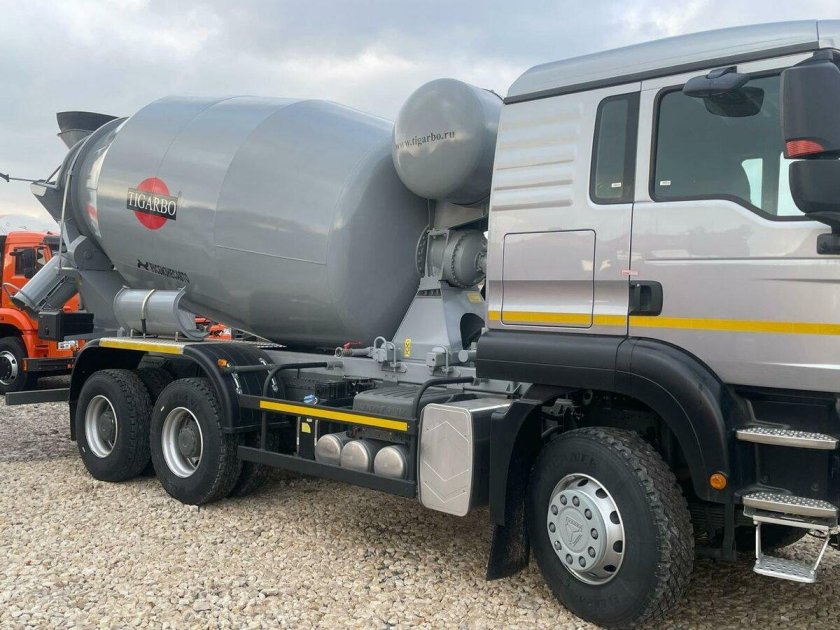 Автобетоносмеситель sitrak c7h