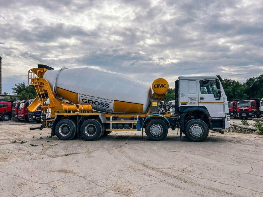 Автобетоносмеситель HOWO 8x4 zz5407gjbs3267e