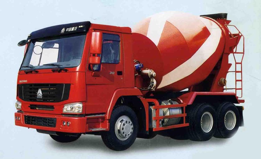 Автобетоносмеситель HOWO zz5257gjbn3847c