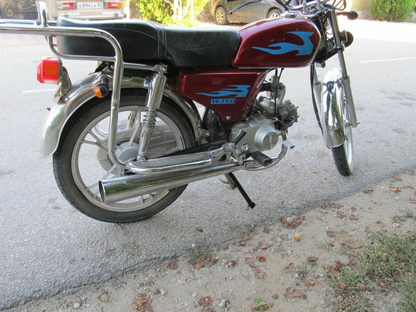 Мопед альфа 110