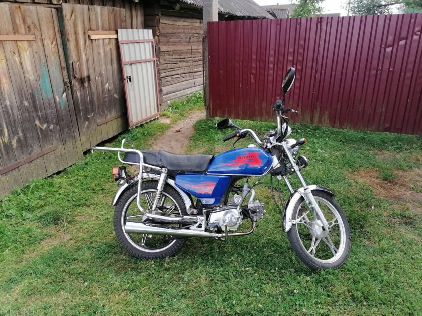 Мопед альфа вайпер 110