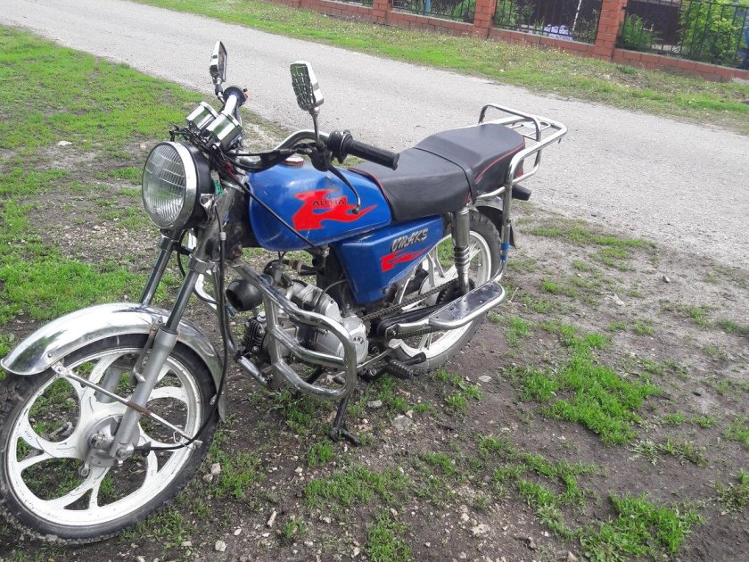 Мопед альфа omaks 110