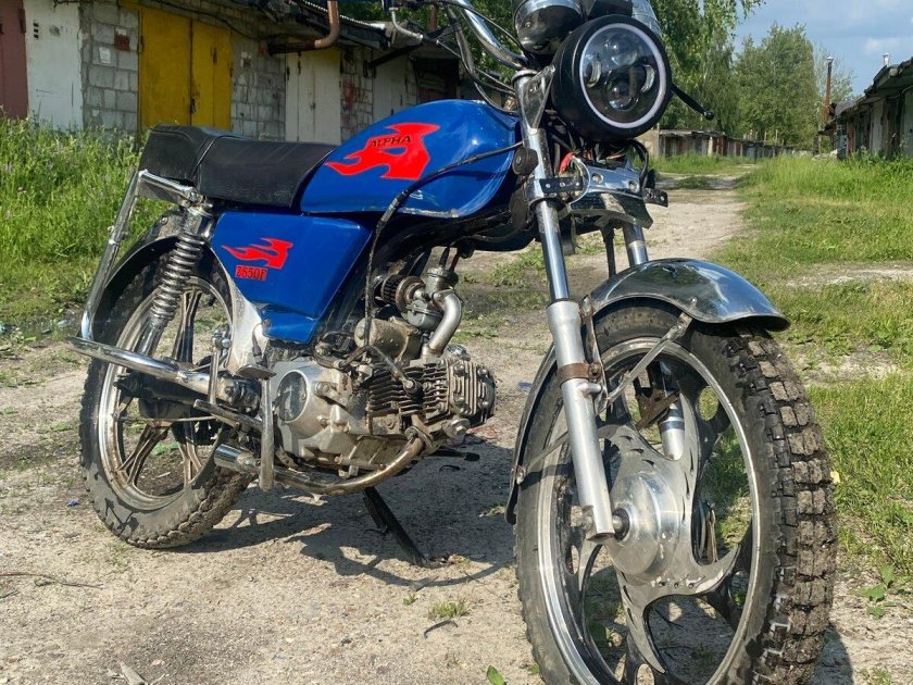 Мопед альфа 110сс
