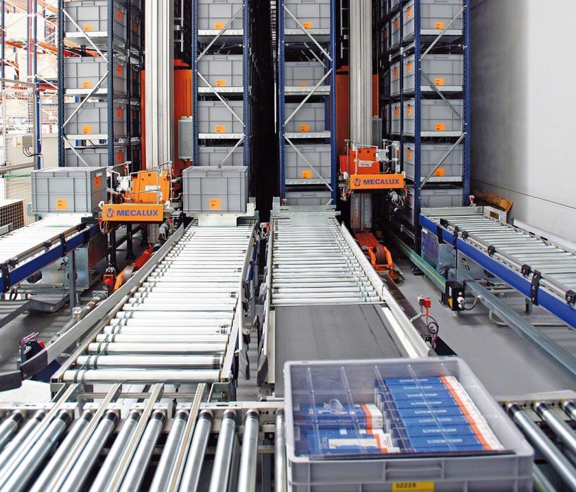 Mecalux кран-штабелер