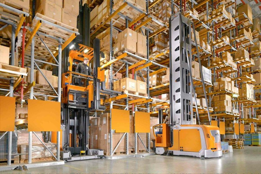 Кран штабелер КШО-500