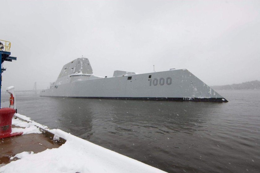 Эсминец DDG 1000 Zumwalt