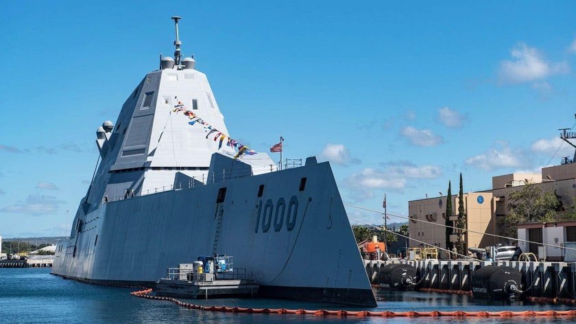 Стелс-эсминец сша \ zumwalt\