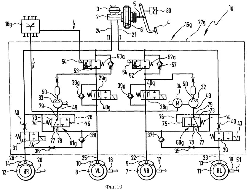Гидравлическая тормозная система