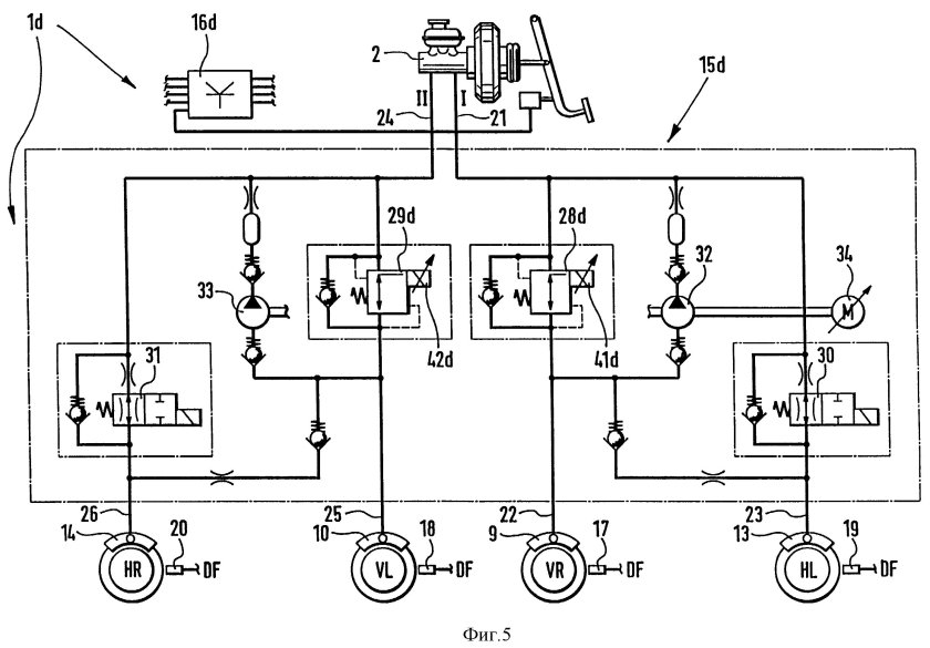 Электрогидравлическая тормозная система